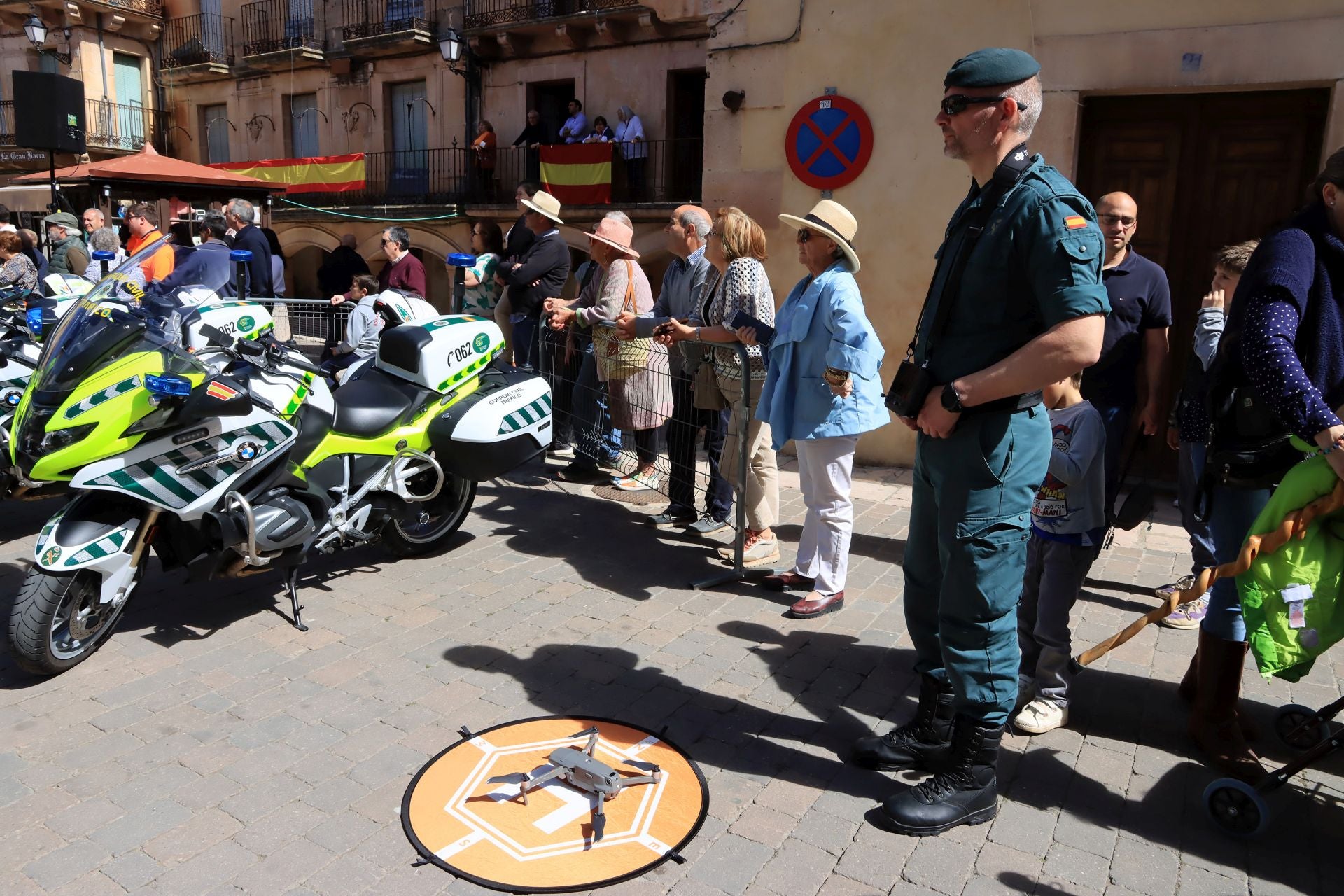 Actos de aniversario de la Guardia Civil en Sepúlveda