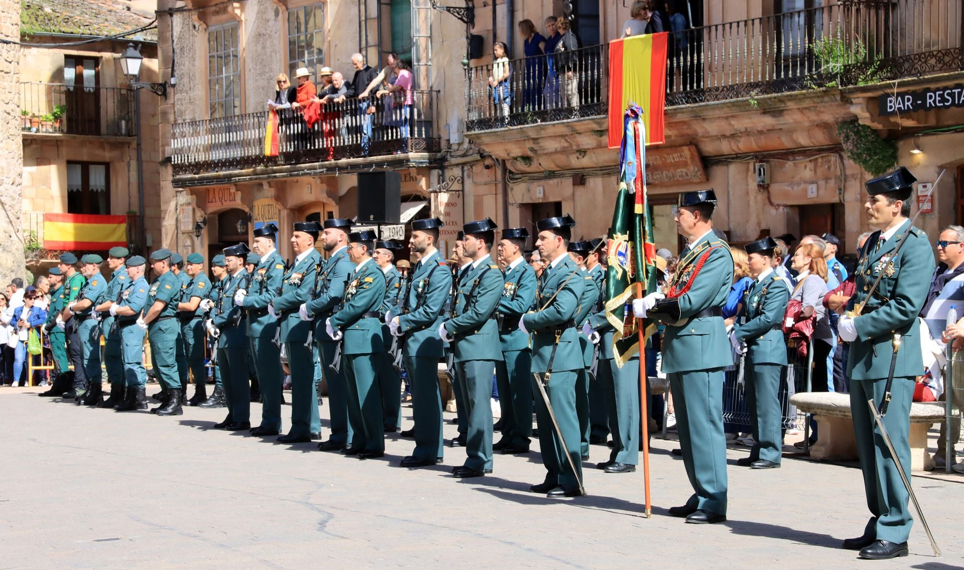 Actos de aniversario de la Guardia Civil en Sepúlveda
