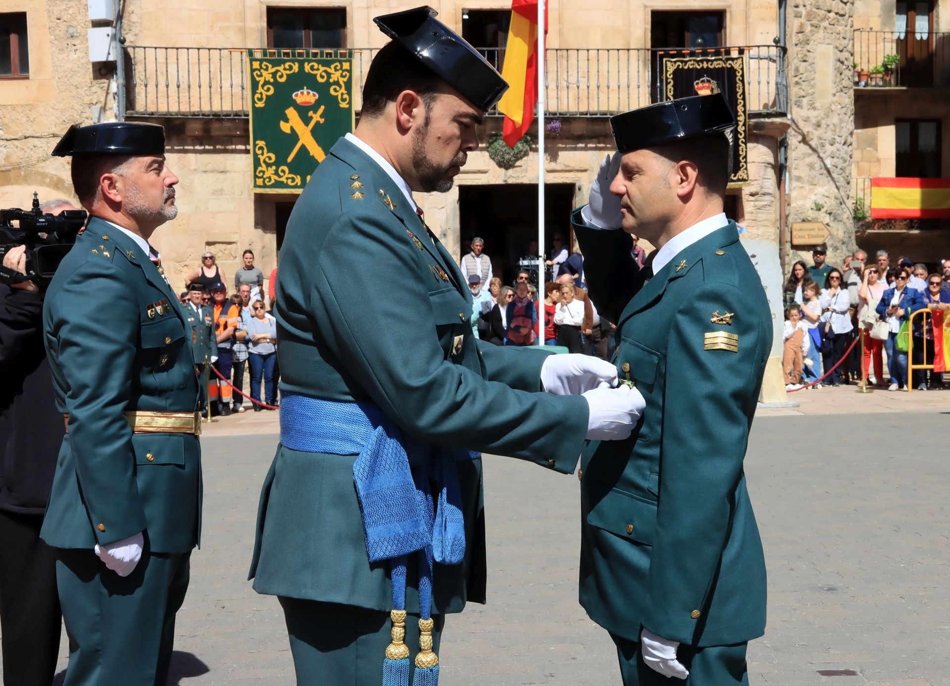Actos de aniversario de la Guardia Civil en Sepúlveda