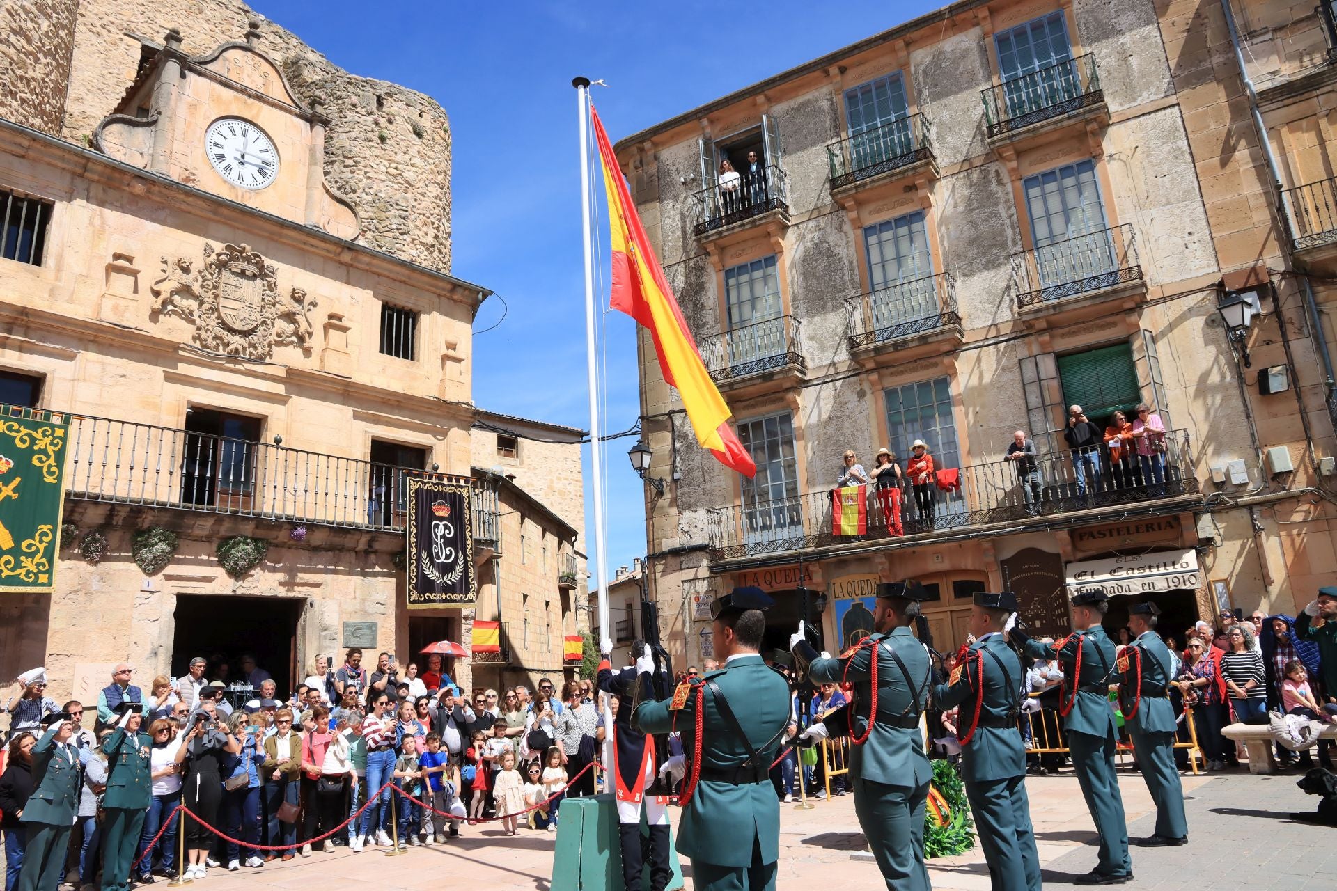 Actos de aniversario de la Guardia Civil en Sepúlveda