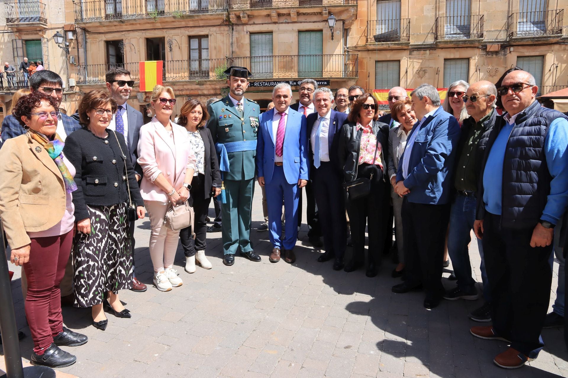 Actos de aniversario de la Guardia Civil en Sepúlveda