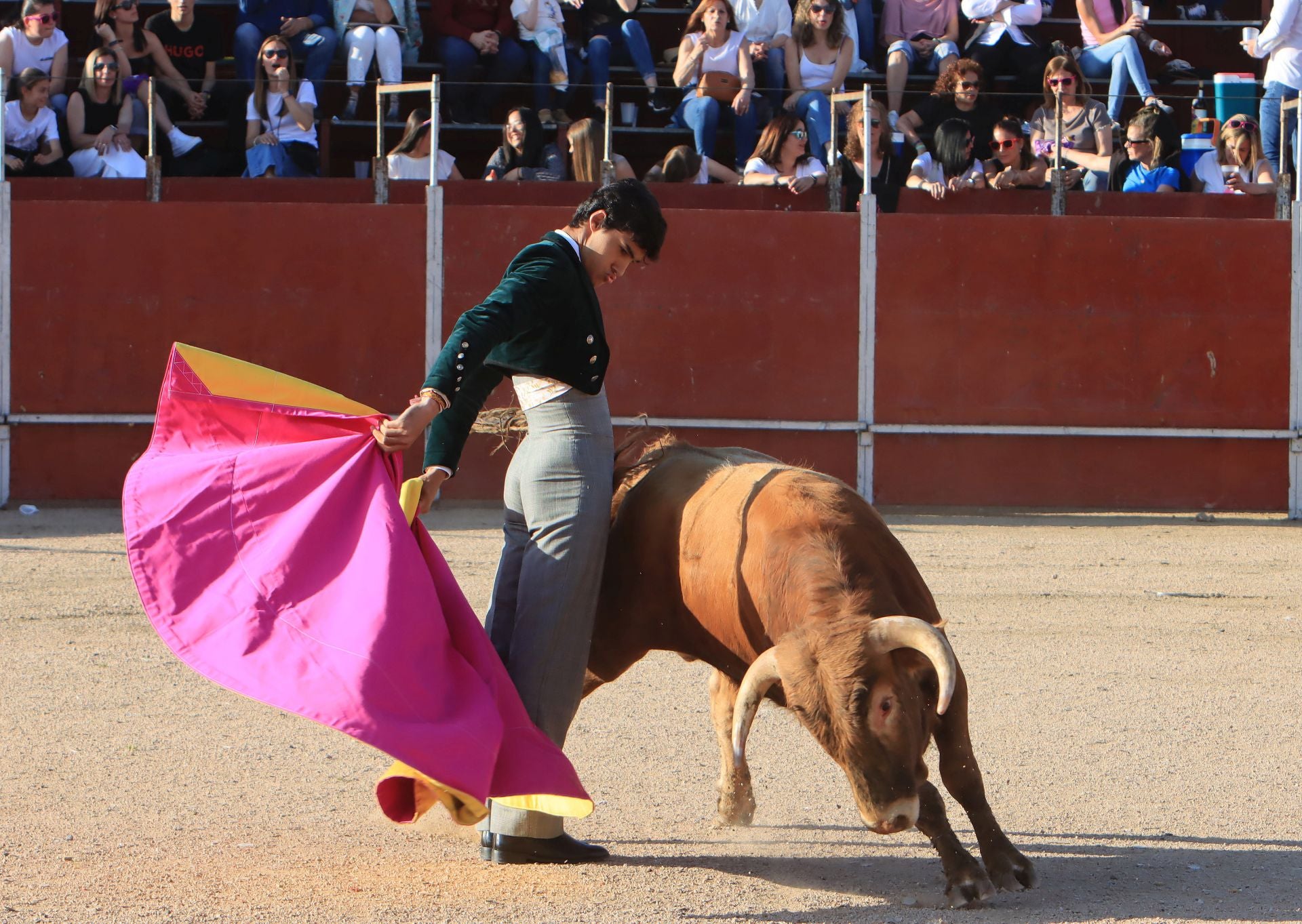 El festival taurino en La Lastrilla, en imágenes