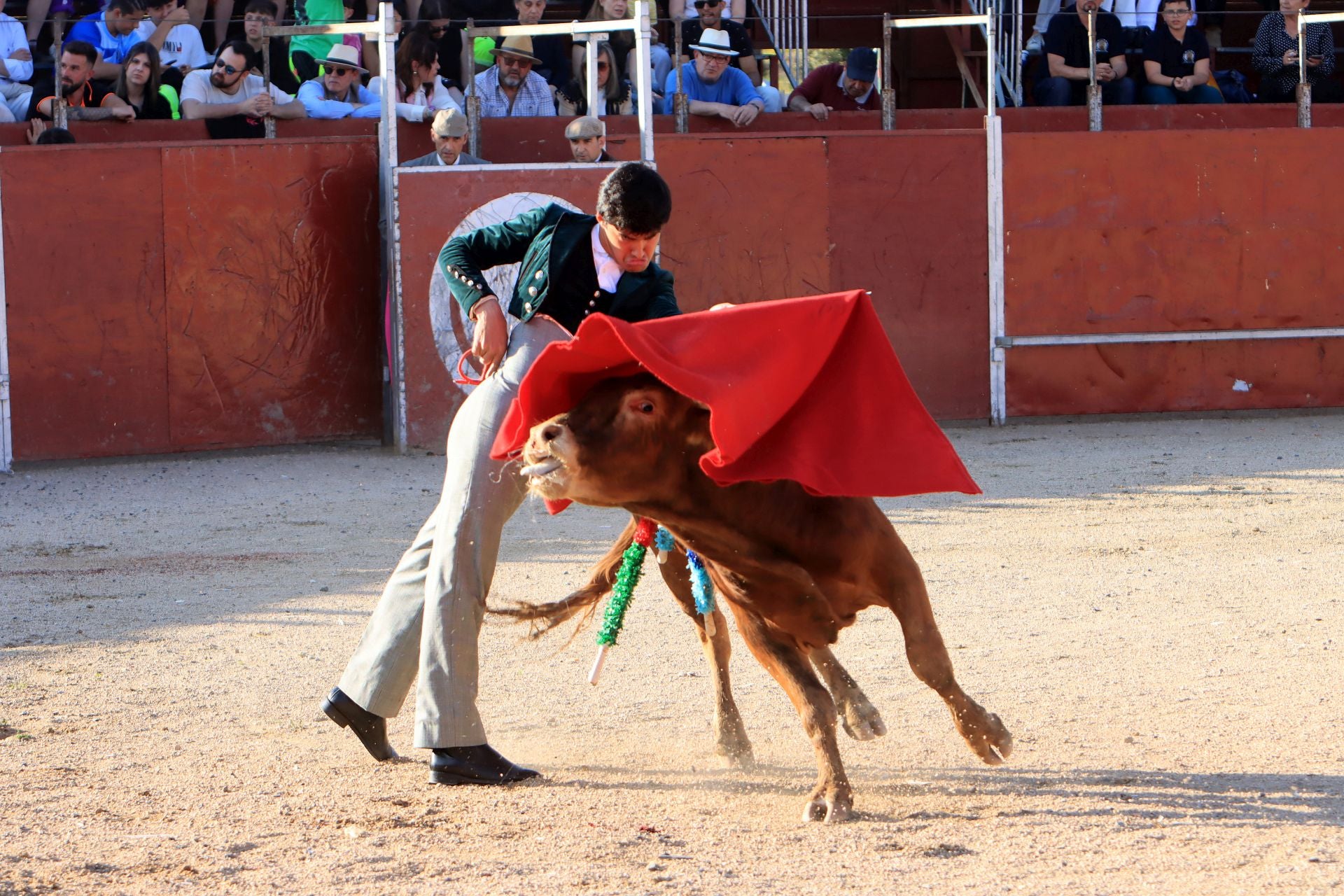 El festival taurino en La Lastrilla, en imágenes