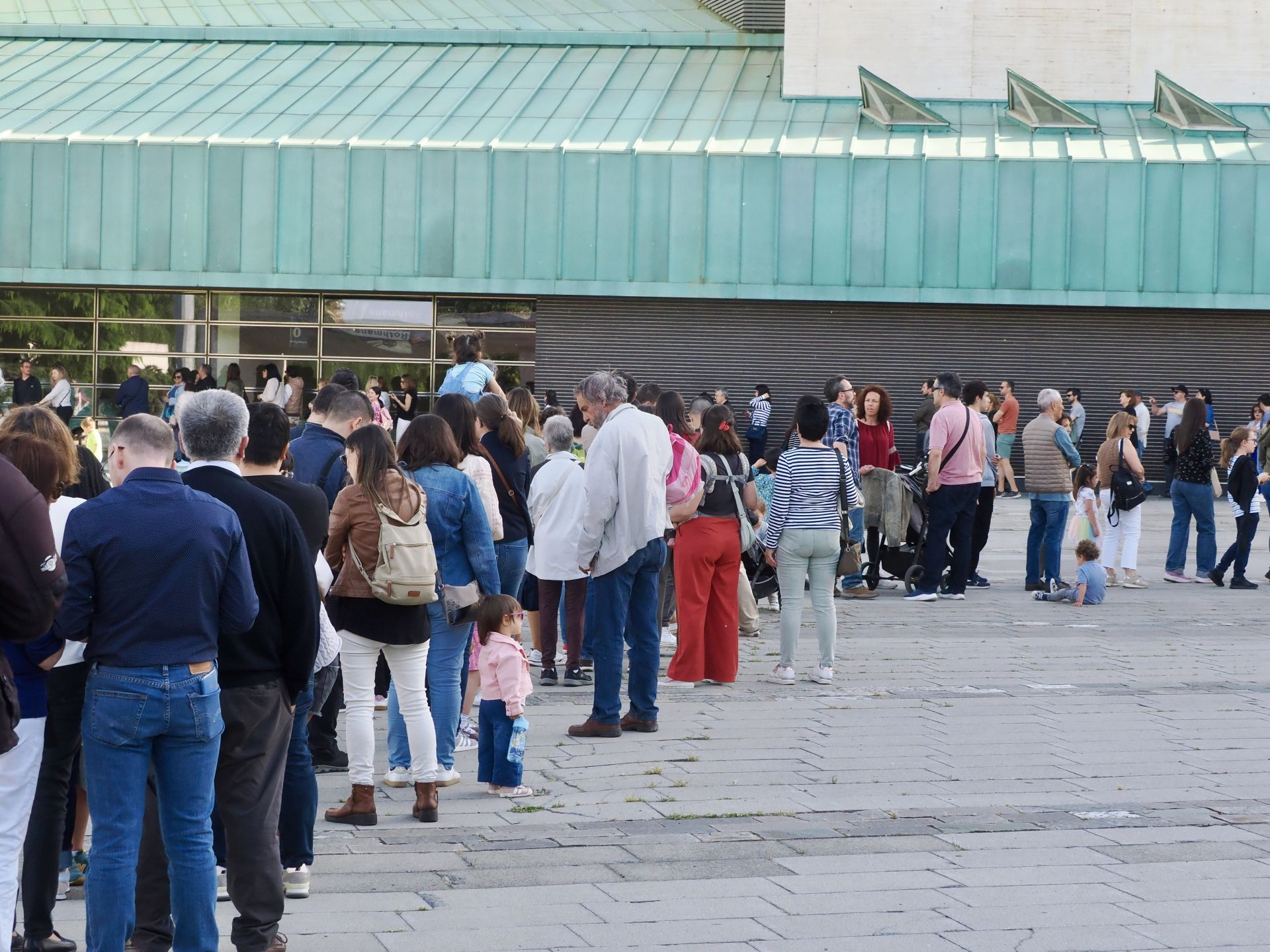 Colas en Valladolid en el Día Internacional de los Museos