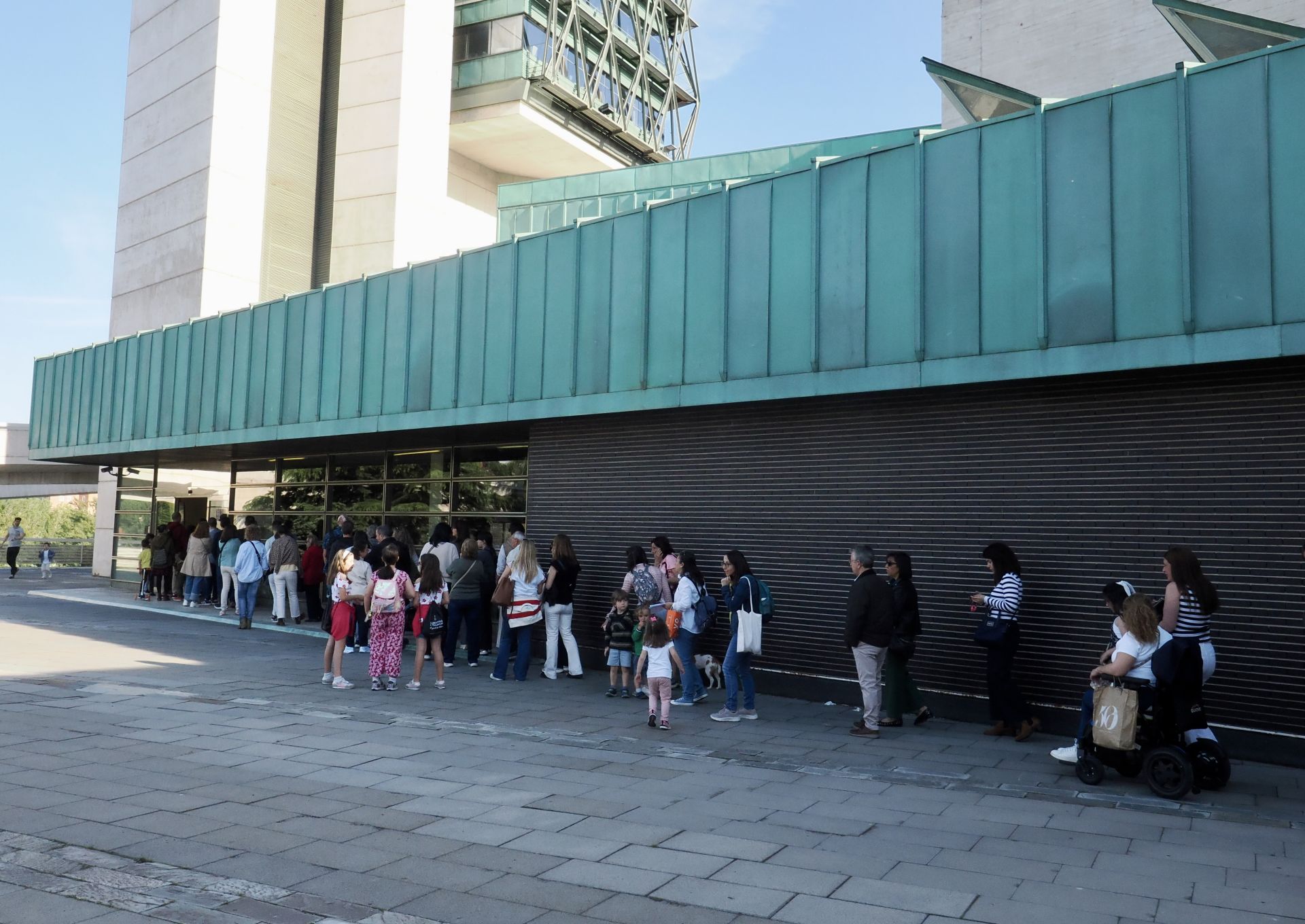 Colas en Valladolid en el Día Internacional de los Museos