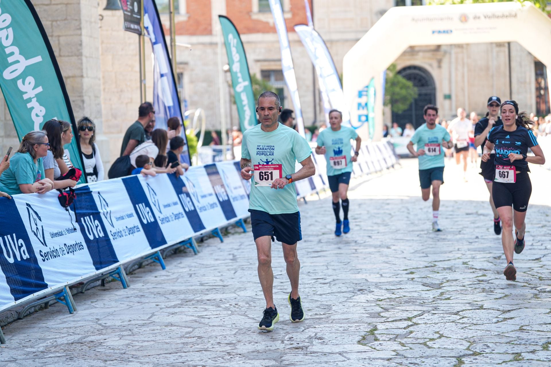 La ½ Media Maratón Universitaria de Valladolid, en imágenes