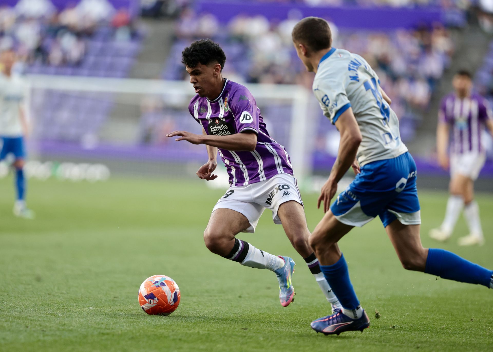Las imágenes del partido entre el Real Valladolid y el Alavés