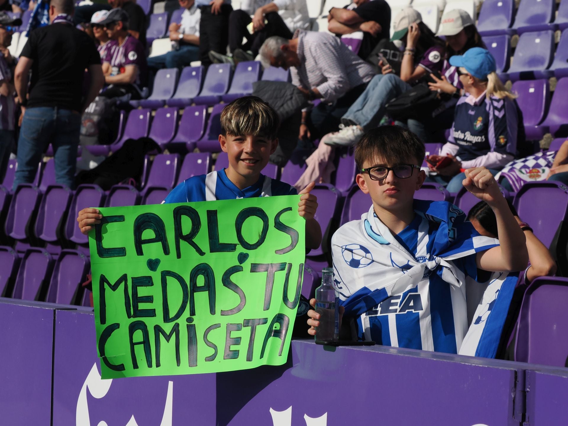 Búscate en la grada del estadio José Zorrilla (3/4)