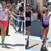 Ander Barrio y Sara García reinan en la XXXIX Media Maratón del Cerrato