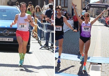 Ander Barrio y Sara García reinan en la XXXIX Media Maratón del Cerrato