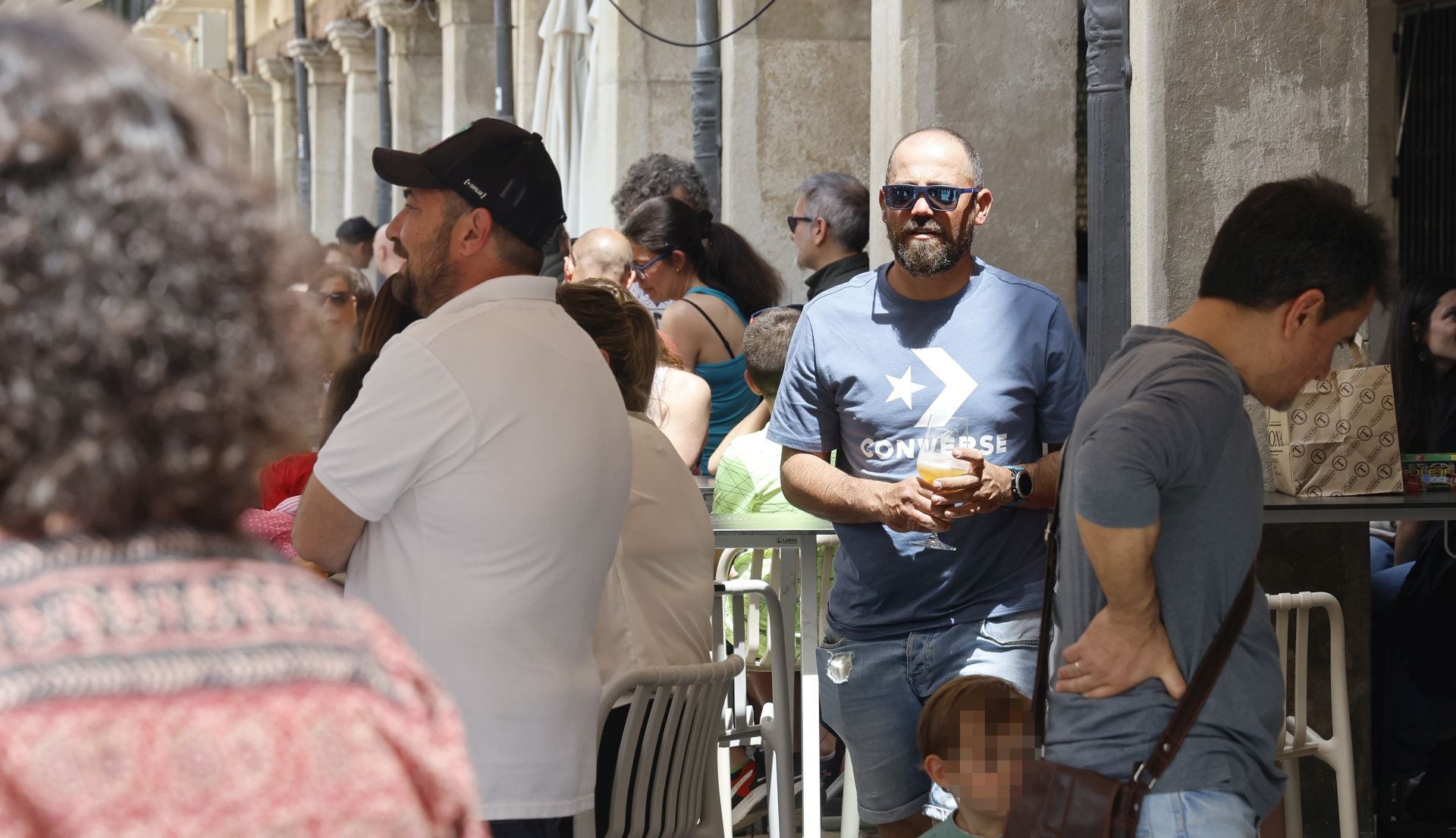 Las buenas temperaturas reactivan la hostelería en Palencia