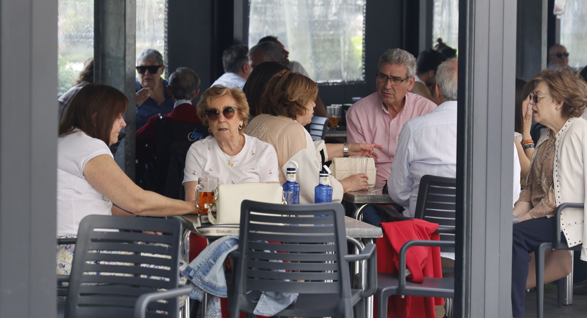 Las buenas temperaturas reactivan la hostelería en Palencia