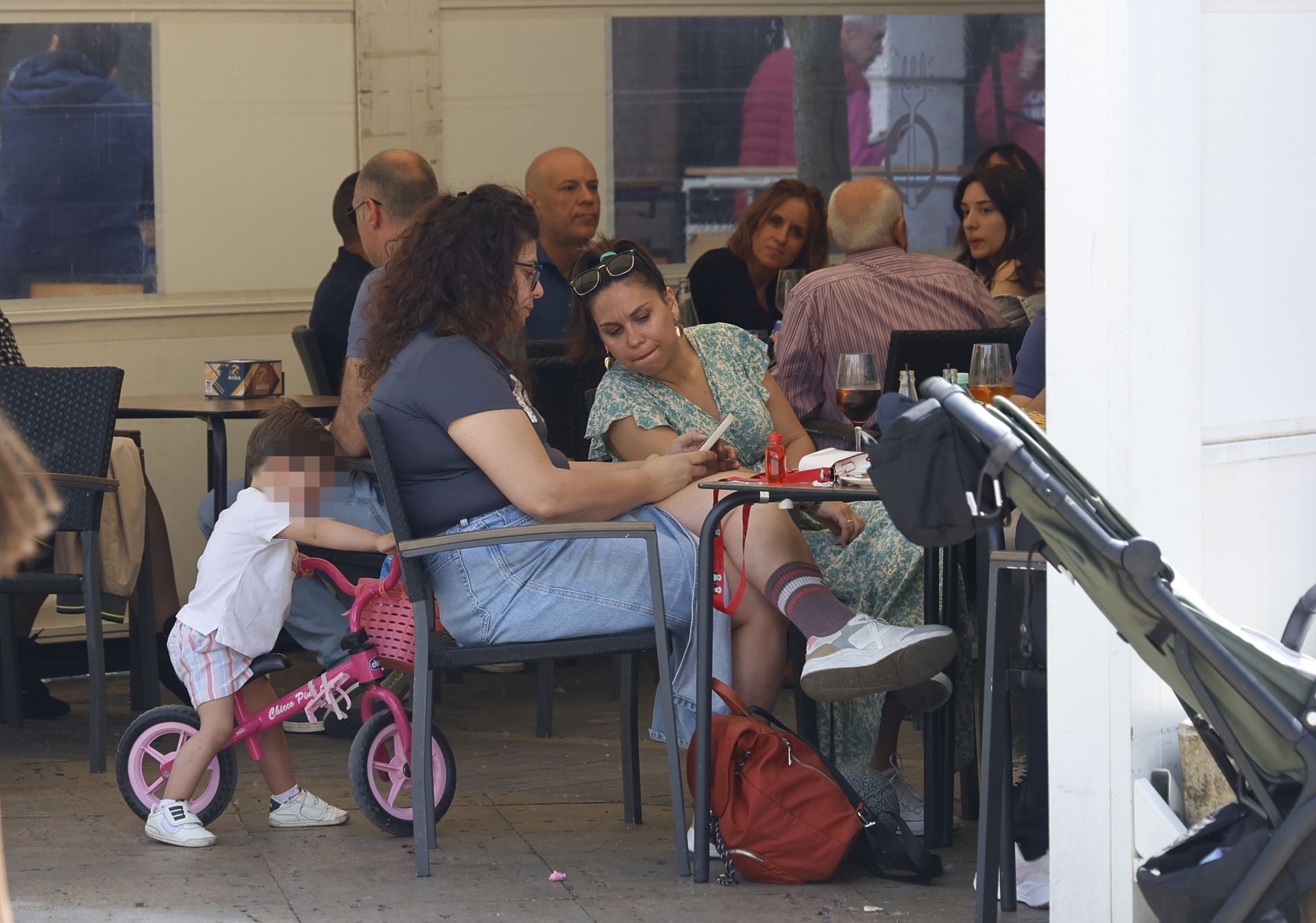 Las buenas temperaturas reactivan la hostelería en Palencia