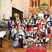 Los niños de Torquemada, protagonistas de la fiesta de San Isidro.