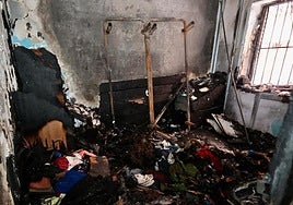 Según las primeras pesquisas, el incendio se originó en una de las habitaciones.