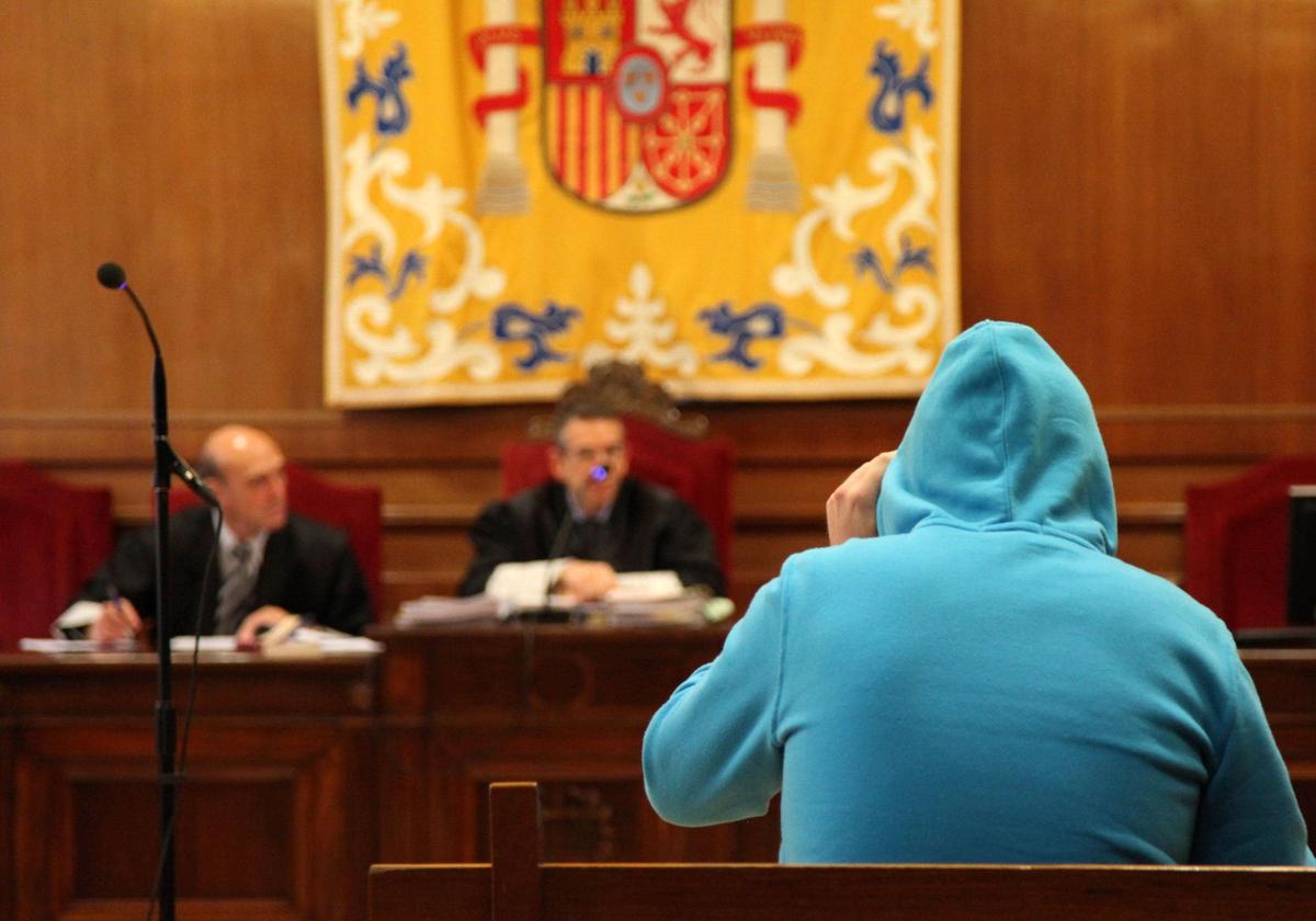 Vista oral en un juicio en la Audiencia de Segovia por delitos sexuales.