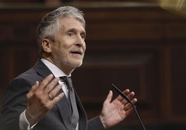 El ministro del Interior, Fernando Grande-Marlaska.