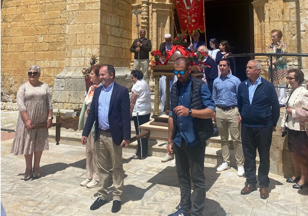 Villanueva de San Mancio festeja al santo que da nombre al pueblo