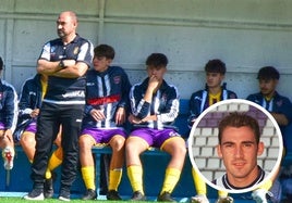 Antonio López, en la actualidad como técnico. En detalle, con la camiseta del Pucela en la temporada 2000-2001.