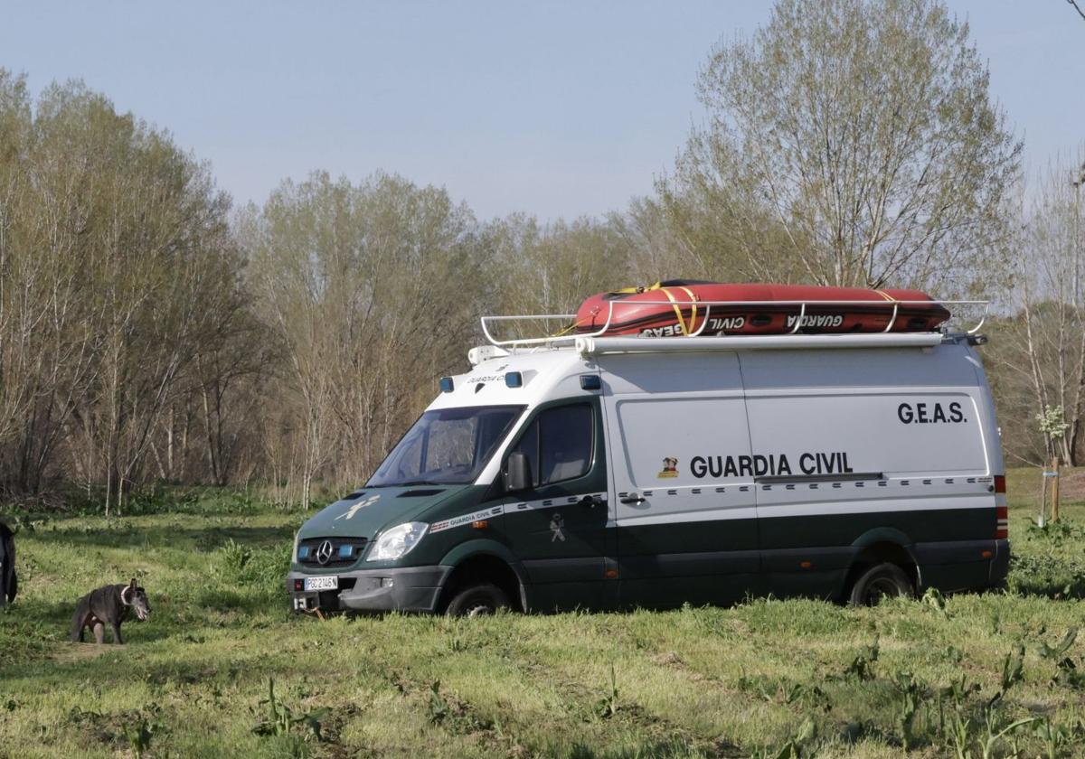 Dispositivo de búsqueda de personas desaparecidas de la Guardia Civil, en imagen de archivo.