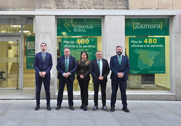 Oficina de Eurocaja Rural de Zamora.