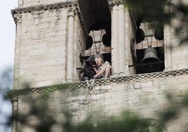 Las imágenes de la actuación de Quasimodo y Esmeralda en La Antigua