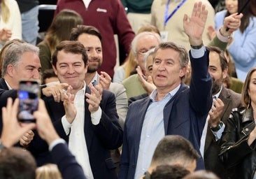 Mañueco avala a Feijóo como líder del PP por ser «solvente» y el presidente «que necesita España»