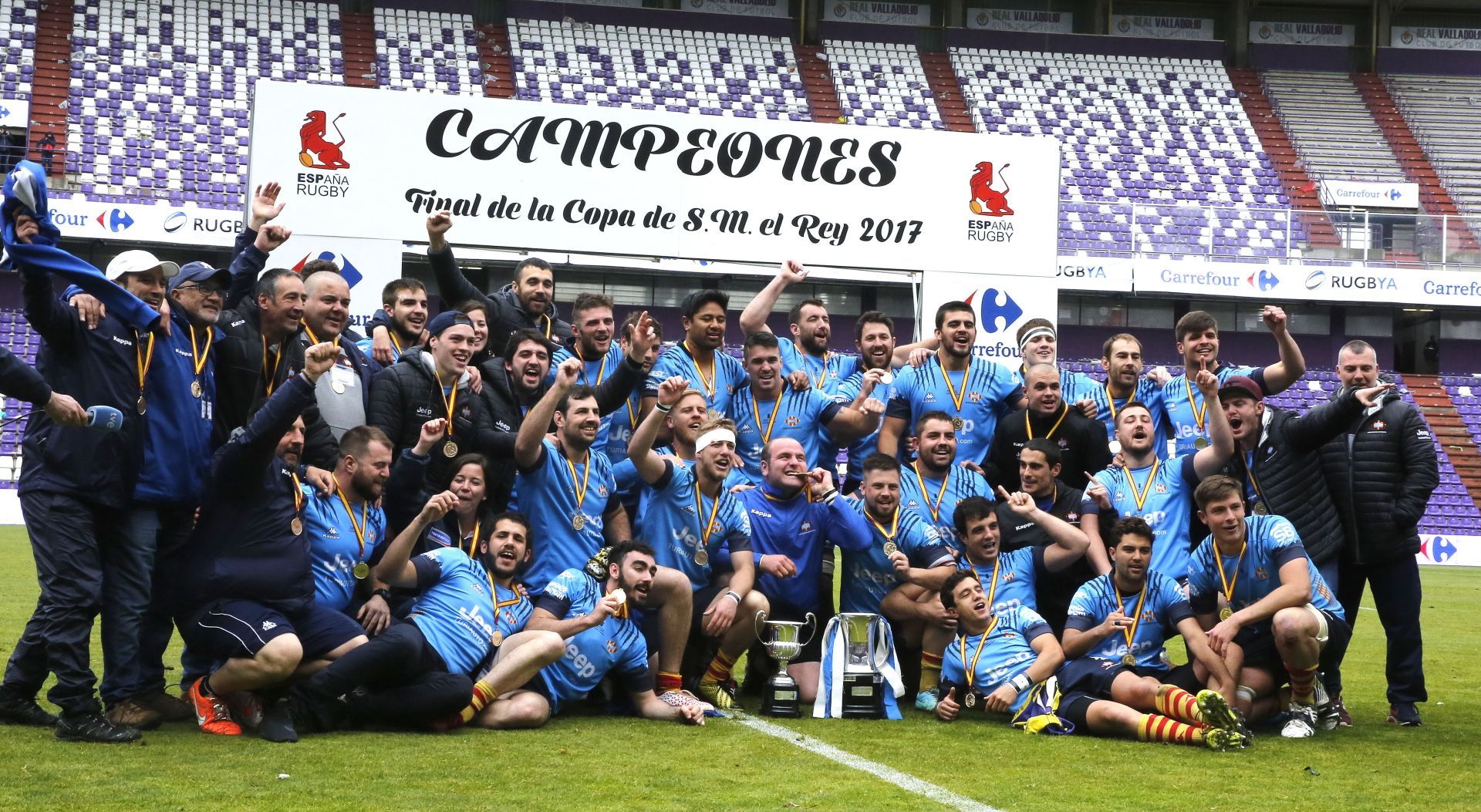 Las imágenes de la derrota del SilverStorm El Salvador en el estadio José Zorrilla en 2017