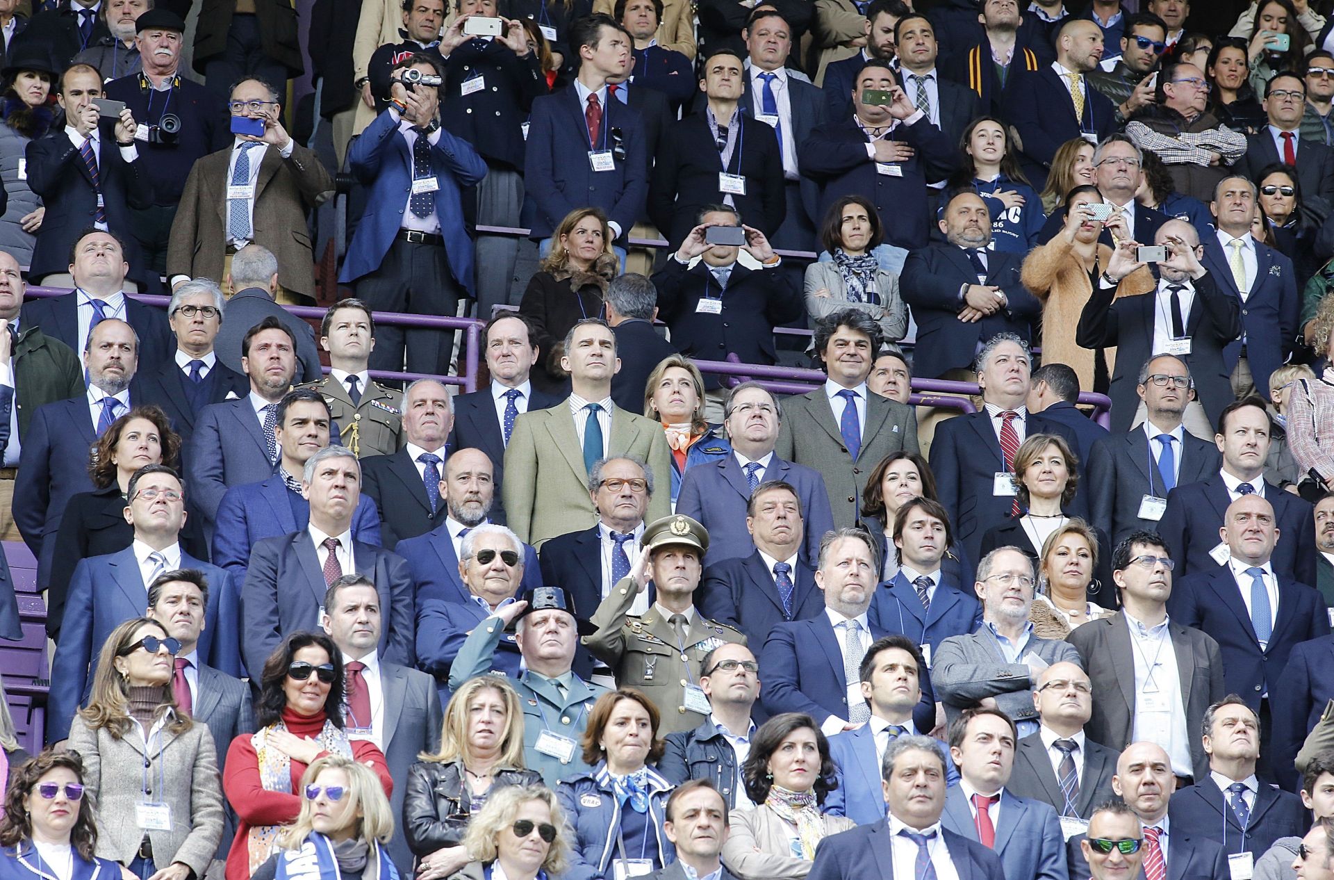 Fotos de la Copa del Rey de Rugby celebrada en el José Zorrilla entre los dos equipos vallisoletanos en 2016