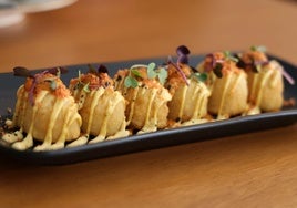 Patatas bravas de El Lagar, en Parque Alameda.