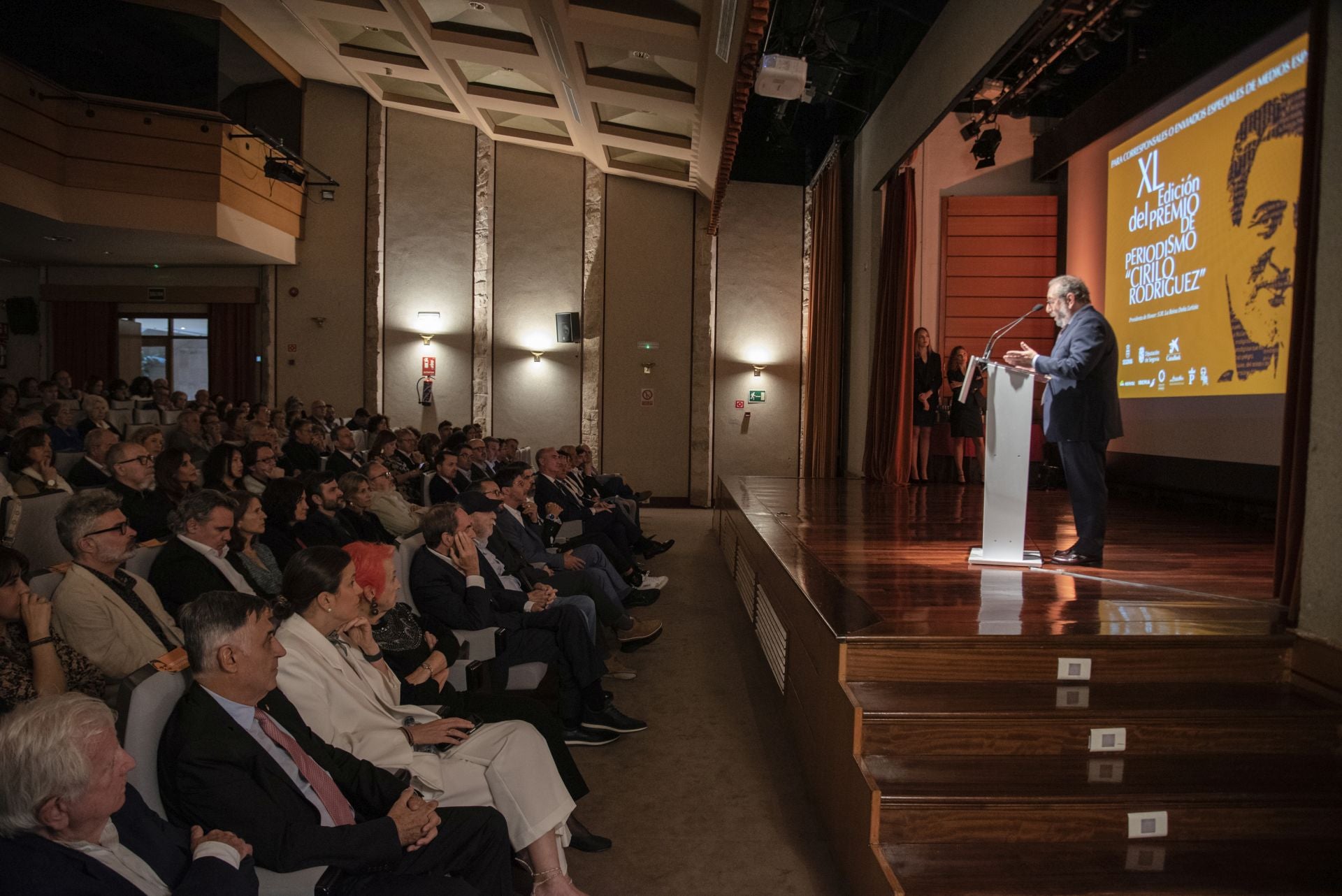 Fotos de la gala de los premios de periodismo Cirilo Rodríguez