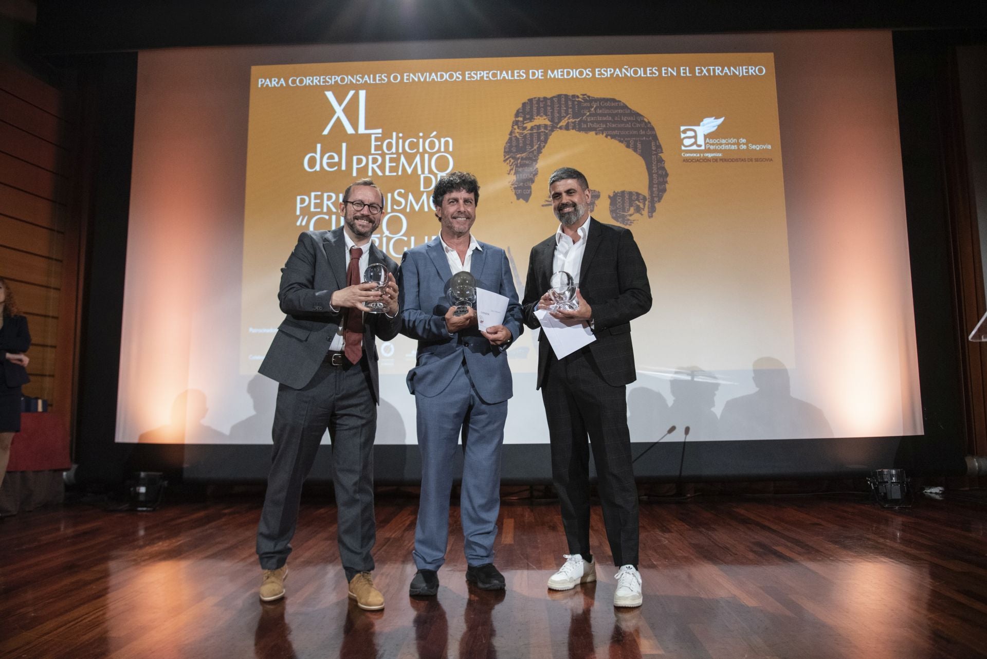 Fotos de la gala de los premios de periodismo Cirilo Rodríguez