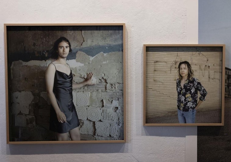 Dos de las fotografías de Samuel Reales que forman parte de 'Sexilio', la exposición que durante junio puede visitarse en el espacio Atalaya, en Valladolid.