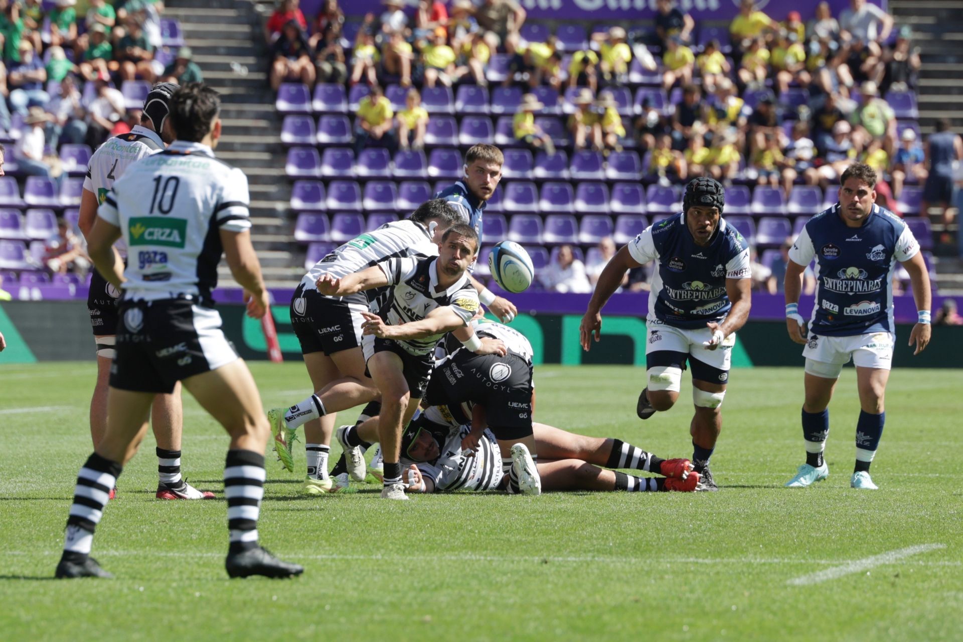 Final de la Copa del Rey de rugby entre el VRAC y El Salvador
