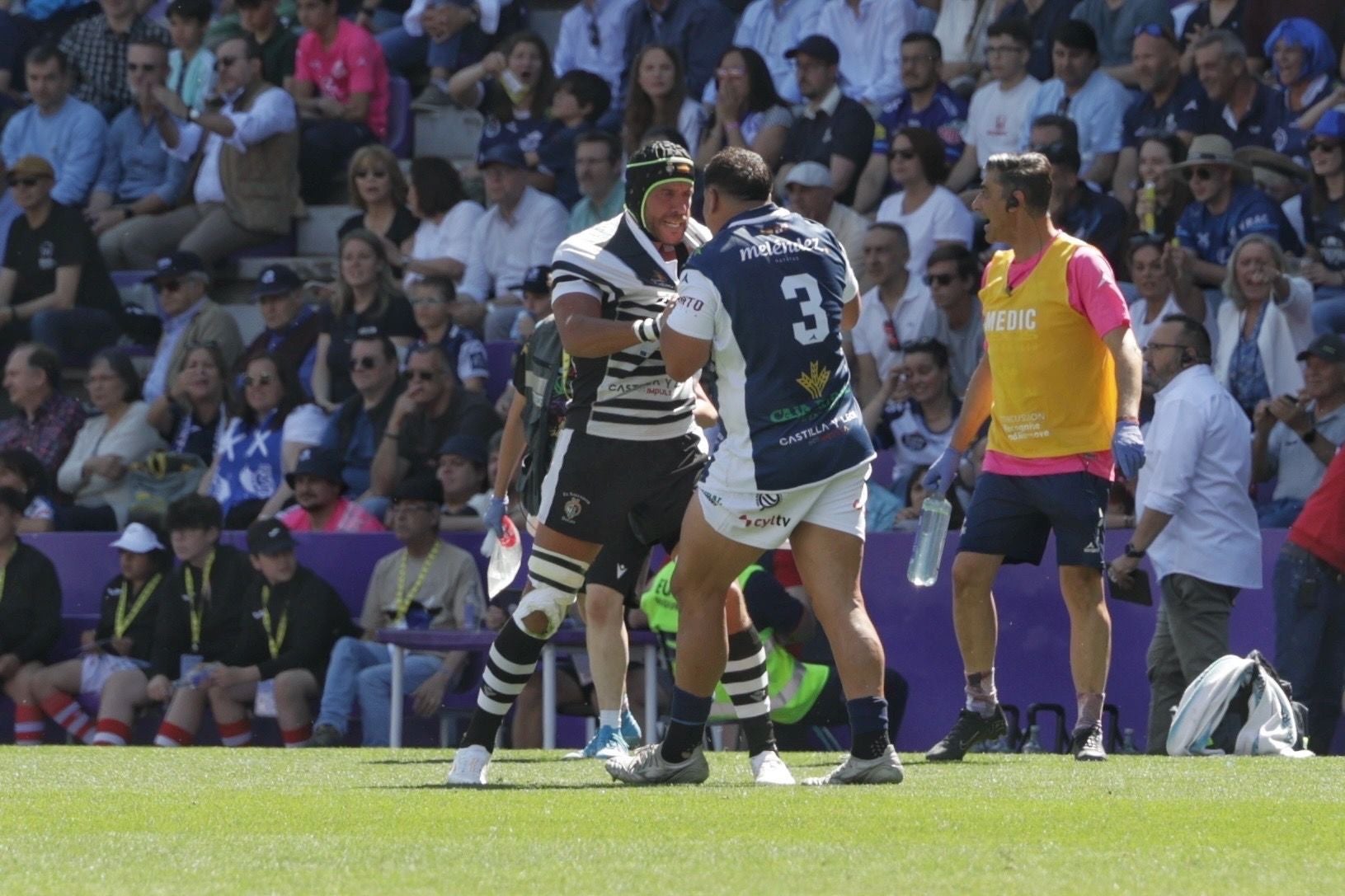 Final de la Copa del Rey de rugby entre el VRAC y El Salvador