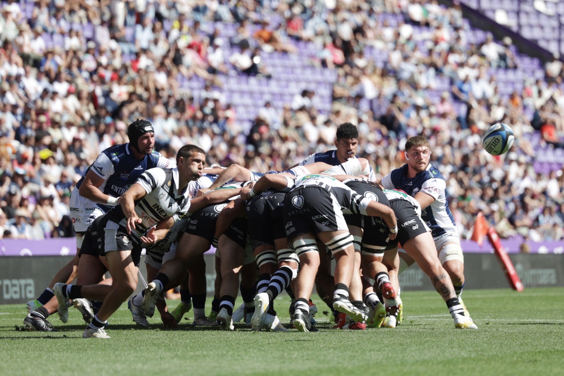 Final de la Copa del Rey de rugby entre el VRAC y El Salvador