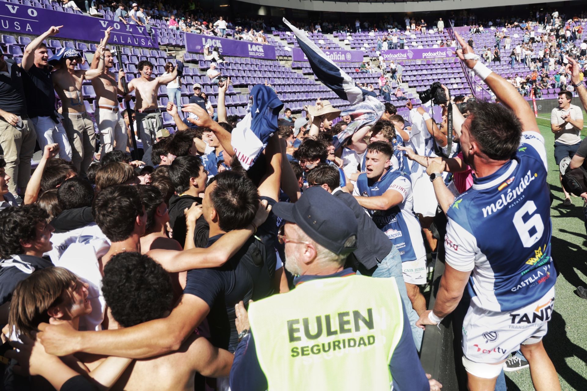 Final de la Copa del Rey de rugby entre el VRAC y El Salvador