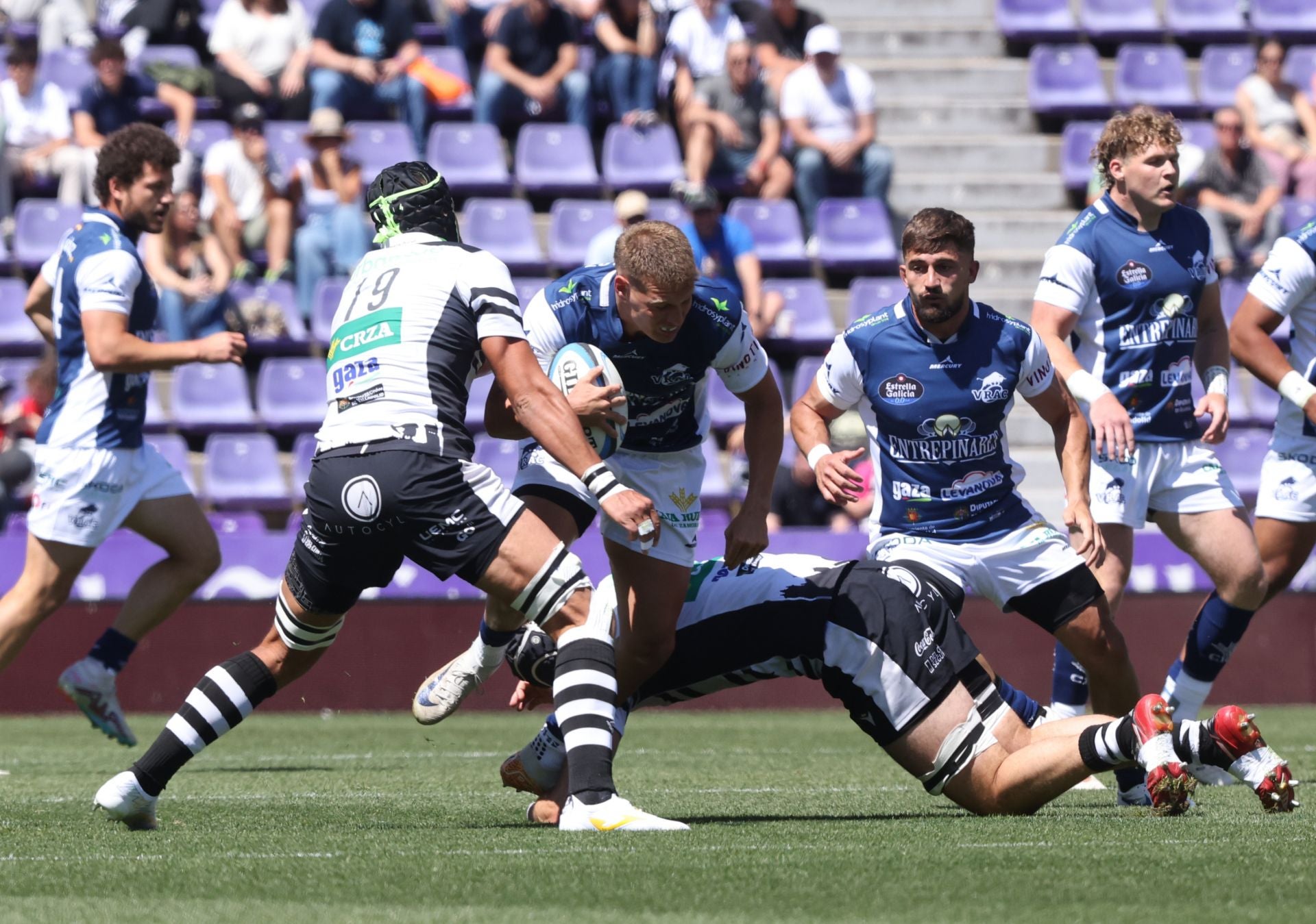 Final de la Copa del Rey de rugby entre el VRAC y El Salvador