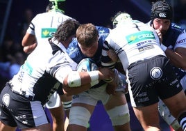 Final de la Copa del Rey de rugby entre el VRAC y El Salvador