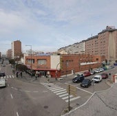 Zona de la estación de autobuses de Valladolid, donde se produjeron los hechos.
