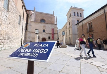 Valladolid cambia su callejero: la plazuela entre San Pablo y Cadenas de San Gregorio se llamará Padre Gago