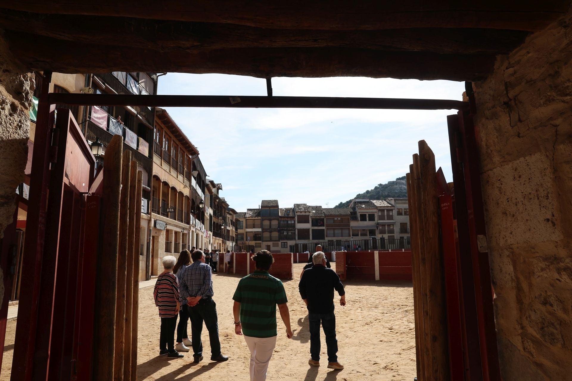 Las imágenes del encierro y capea de este domingo en Peñafiel