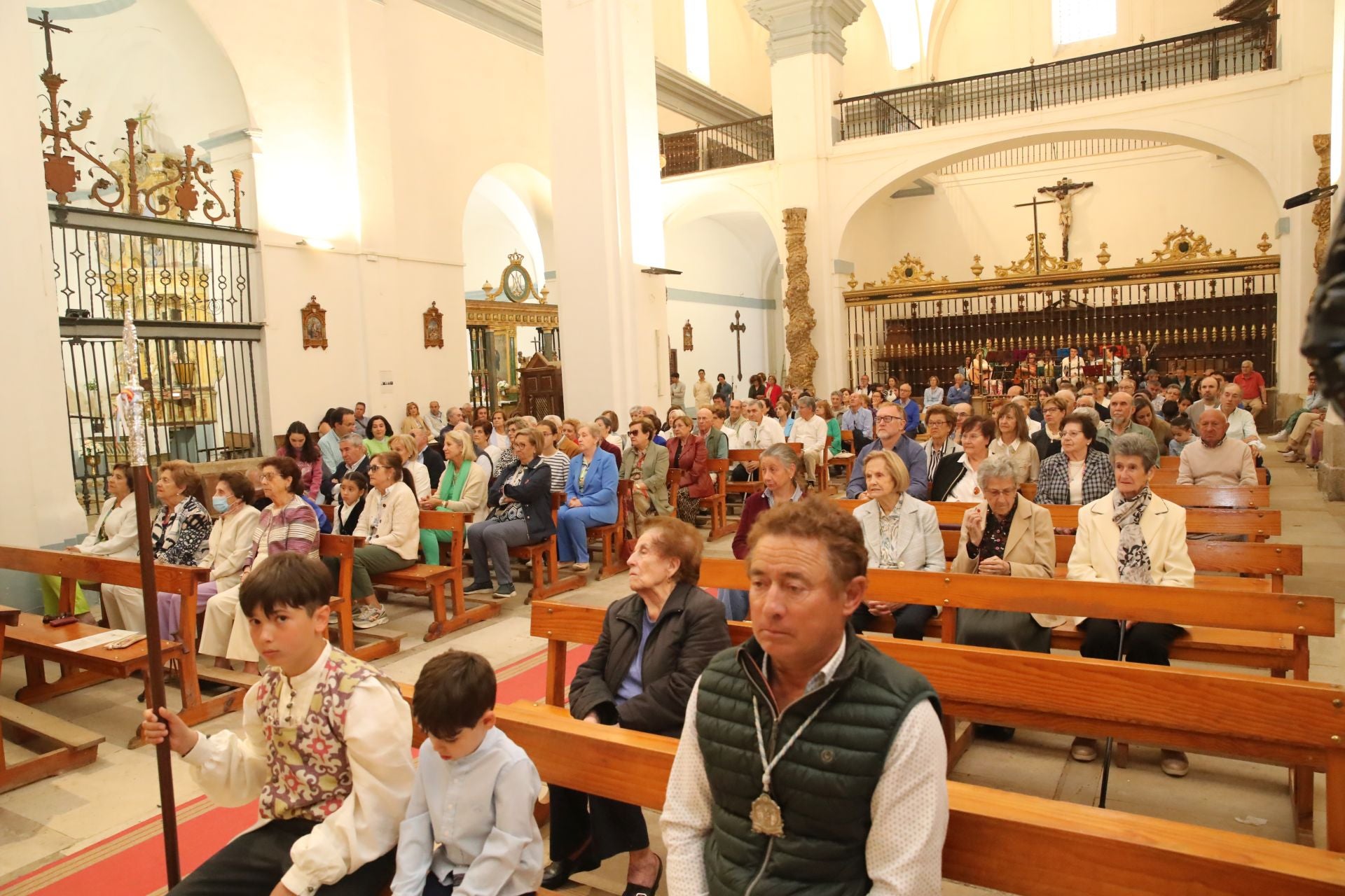 La procesión de la Virgen de la Paz de La Seca, en imágenes
