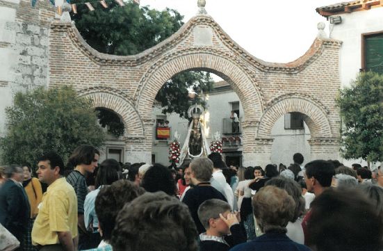 Procesión, celebrada en septiembre.