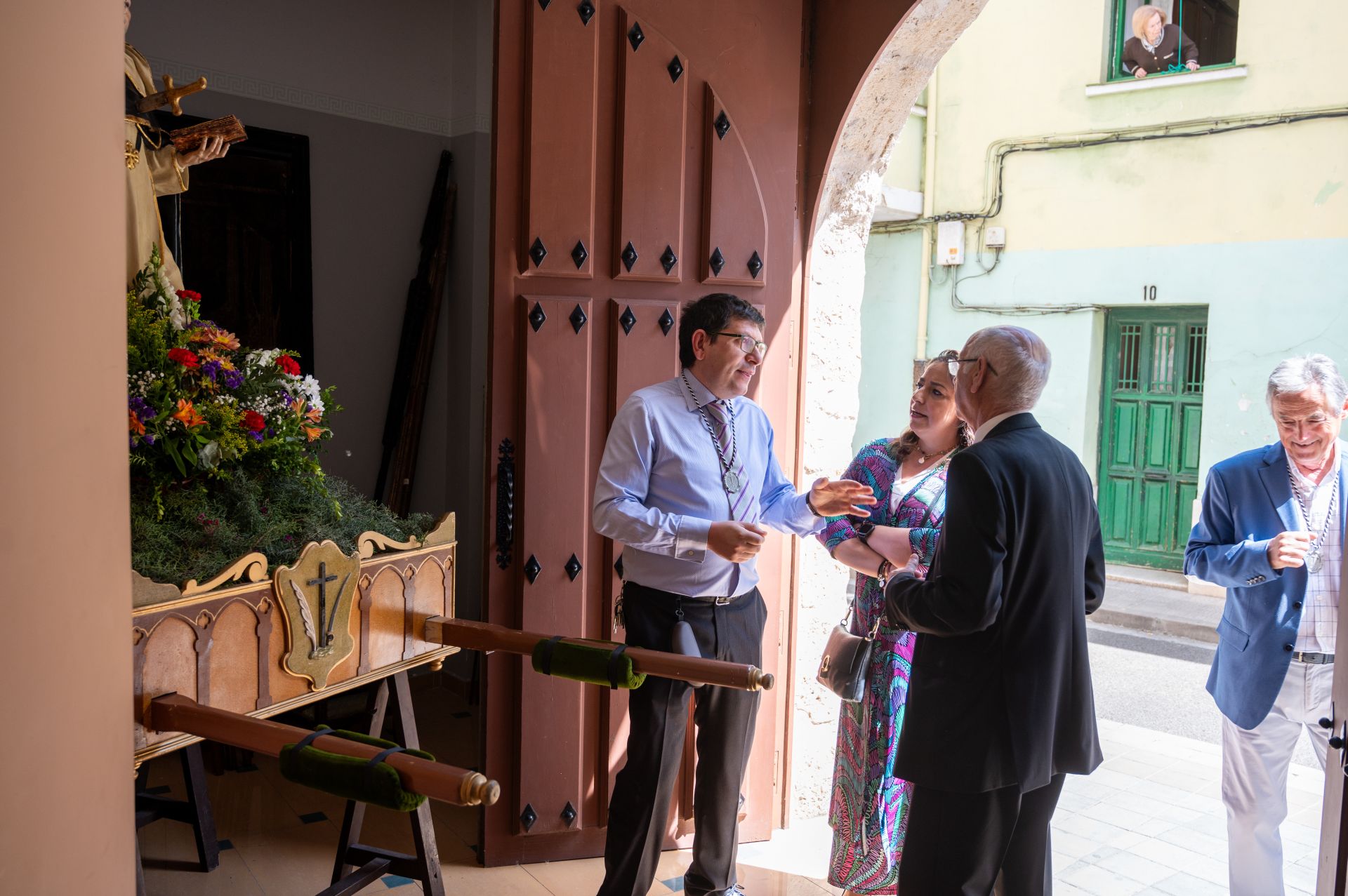 Fiesta en la cofradía de San Pedro Mártir de Verona