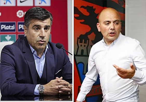 Nico Rodríguez, en 2023, y Chema Aragón, en 2019