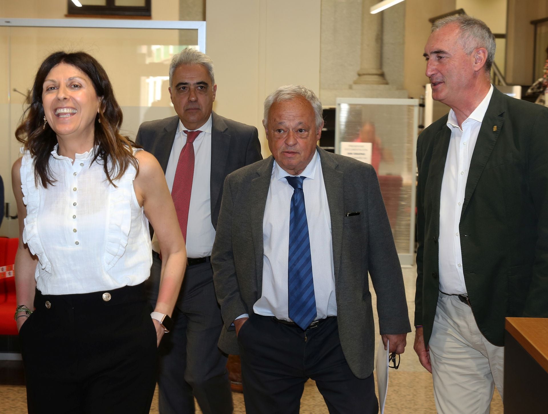 La presentación del hallazgo arqueológico de Segovia