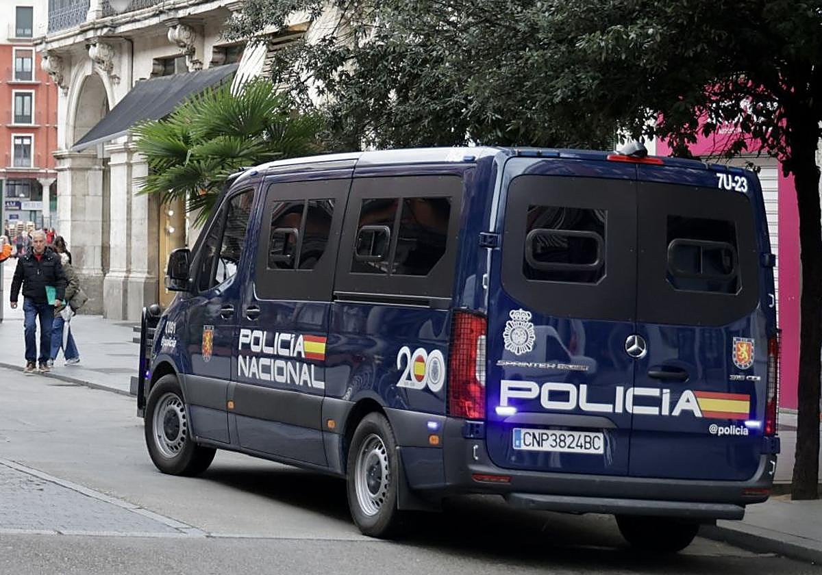 Furgón de la Policía Nacional, en imagen de archivo.