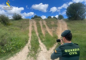 Denunciados cuatro conductores por circular por una zona protegida en Matapozuelos