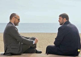 Risto Mejide con Antonio Orozco en 'Viajando con Chester'.